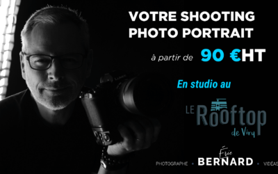 Votre shooting photo portrait à partir de 90 €HT